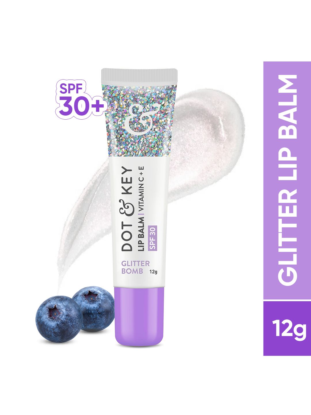 DOT & KEY Vitamin C & E SPF30+ Lip Balm 12g - Glitter Bomb-picture-57