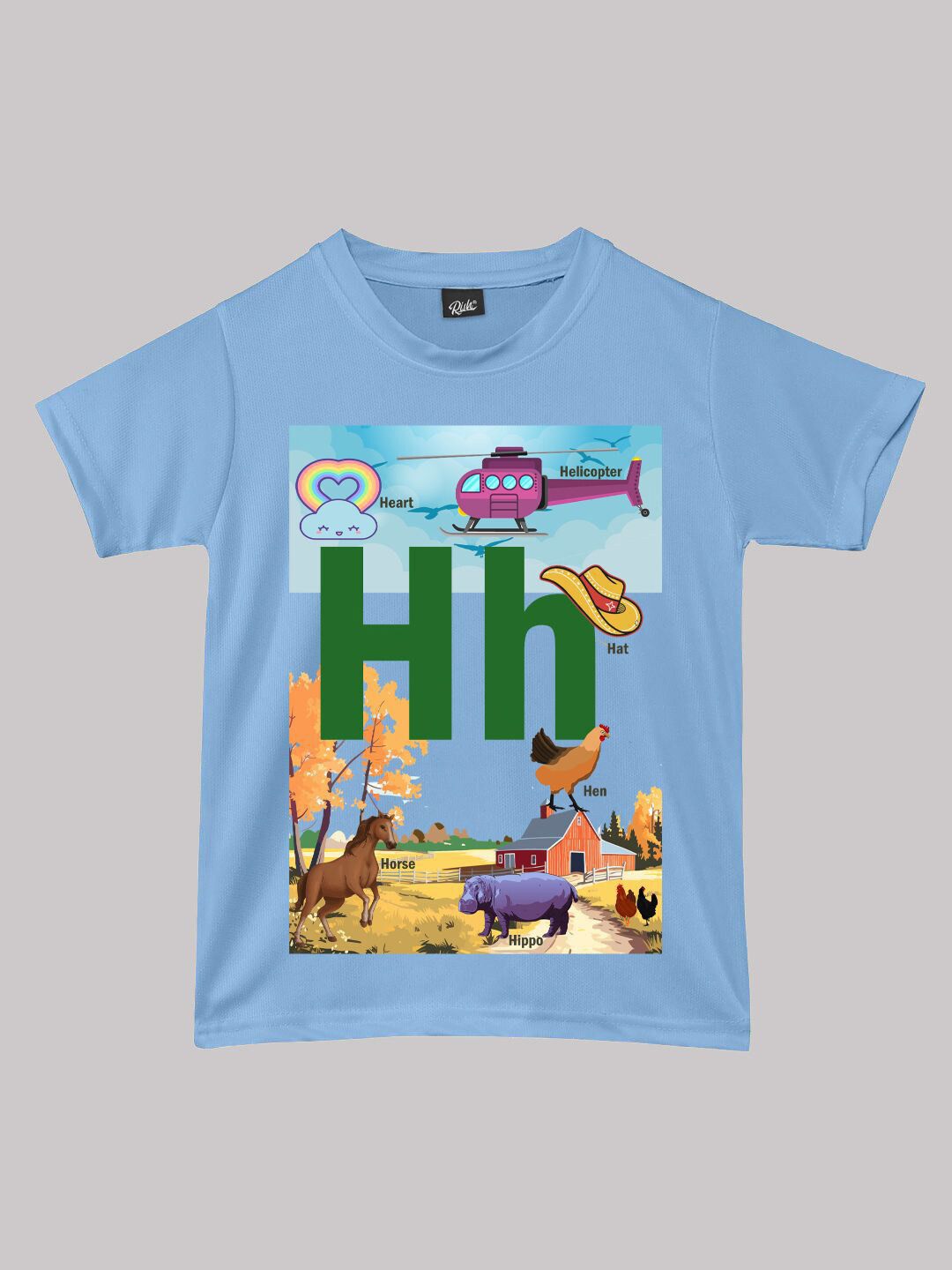 RISH Boys Typography Printed Round Neck Regular T-shirt-picture-24