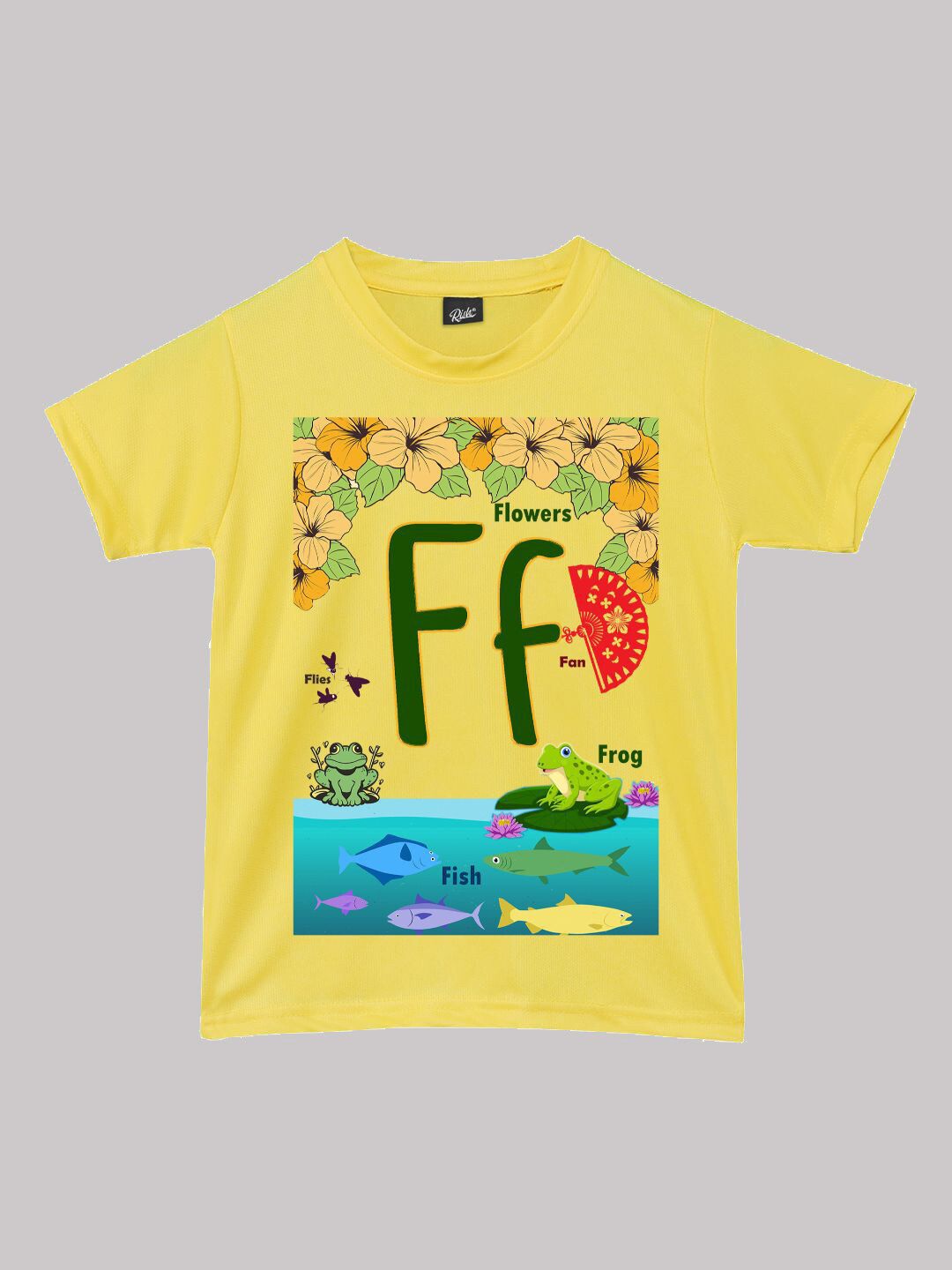 RISH Boys Graphic Printed Round Neck Casual T-shirt-picture-51