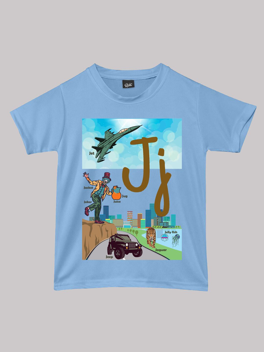 RISH Boys Graphic Printed Round Neck T-shirt-picture-38