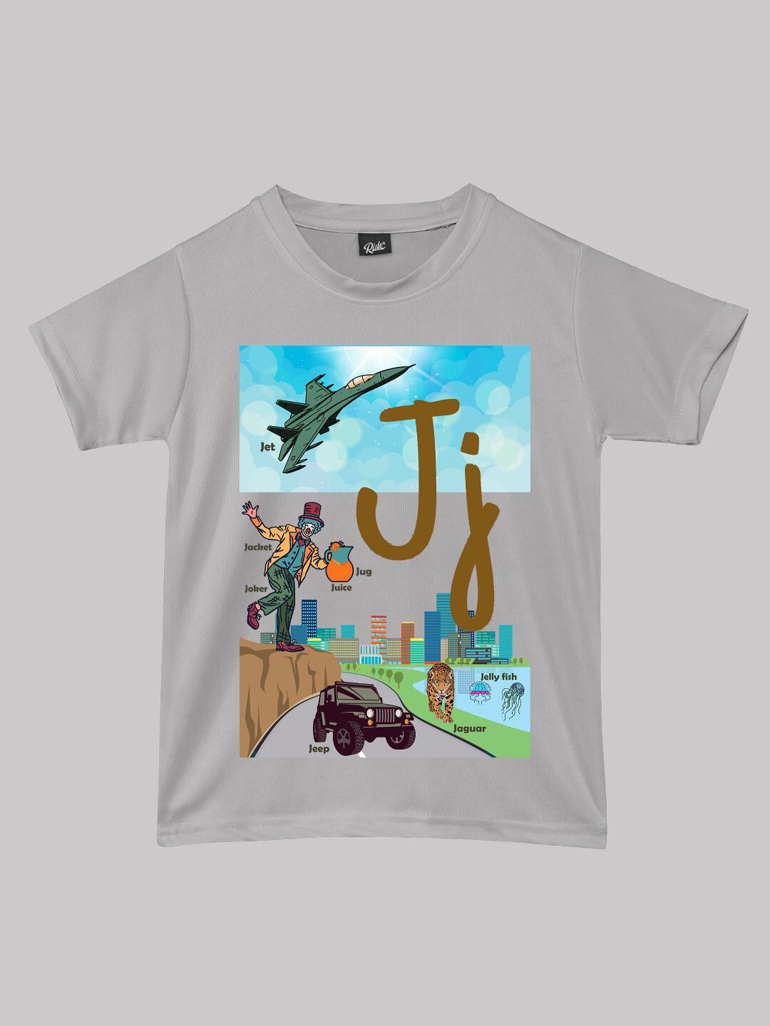 RISH Boys Graphic Printed Round Neck T-shirt-picture-43