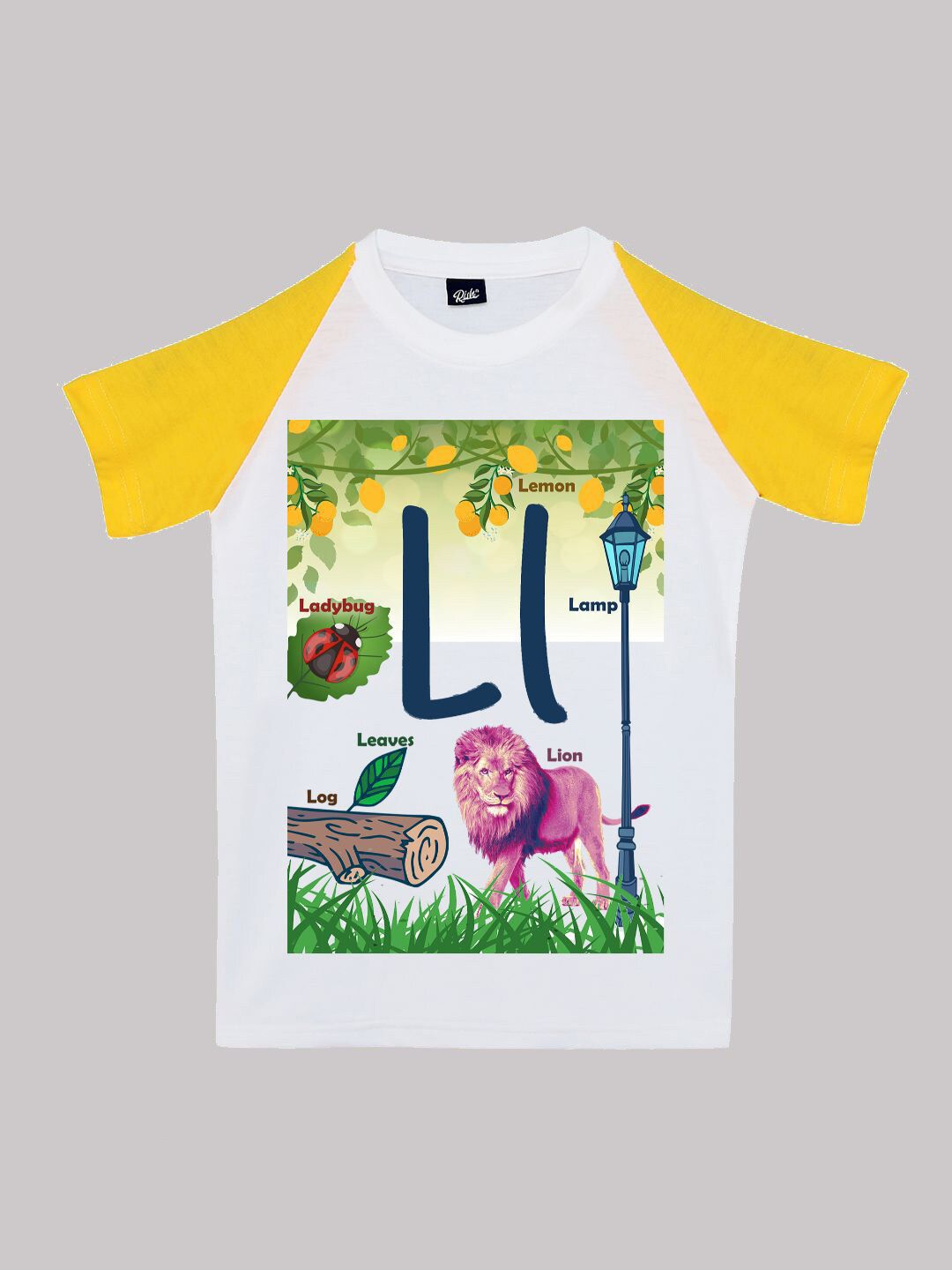 RISH Boys Typography Printed Raglan Sleeves Cotton T-shirt-picture-38