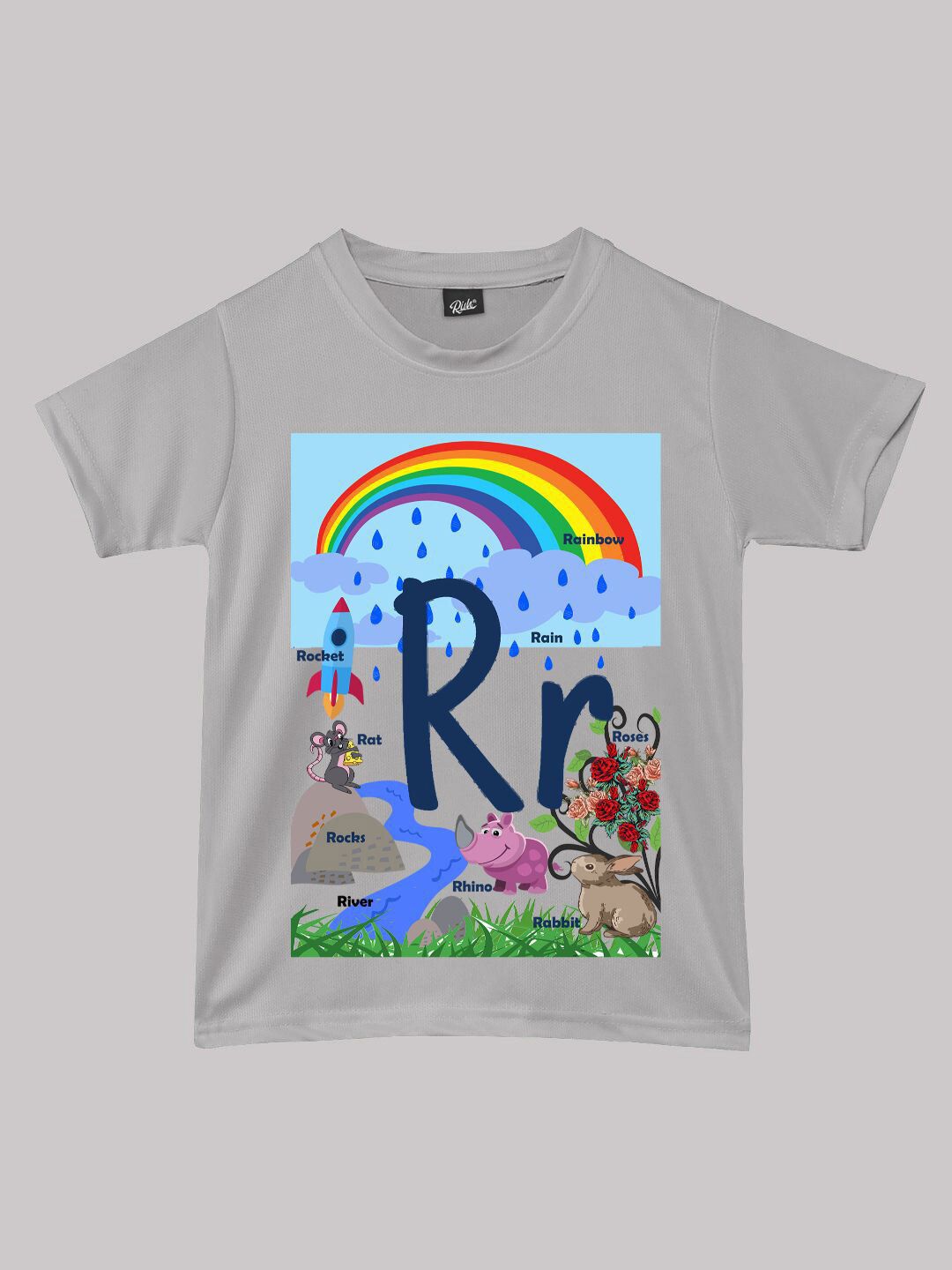 RISH Boys Typography Printed Round Neck T-shirt-picture-30