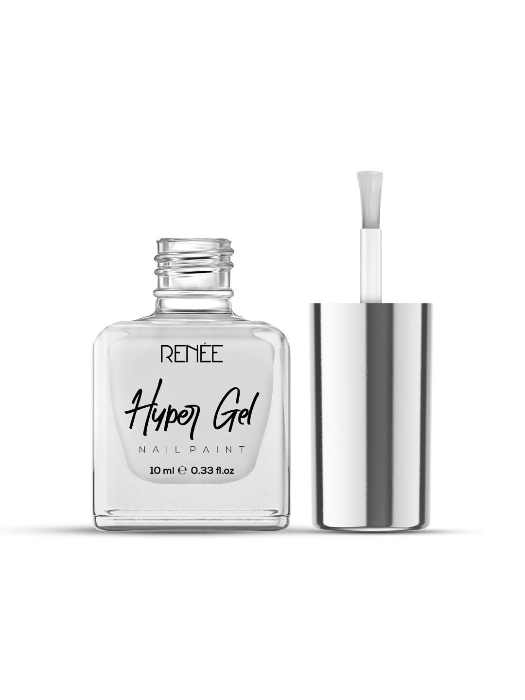 Renee Hyper Gel Nail Paint 10ml - Ivory White-image-15