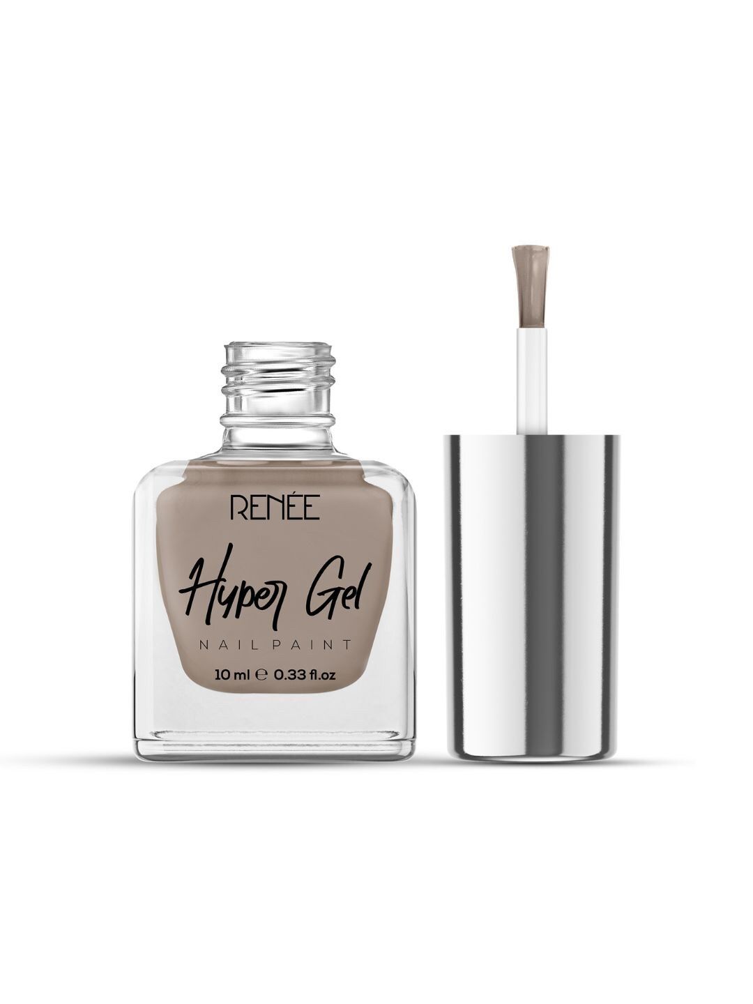 Renee Hyper Gel Nail Paint 10ml - Hazy Grey-image-36
