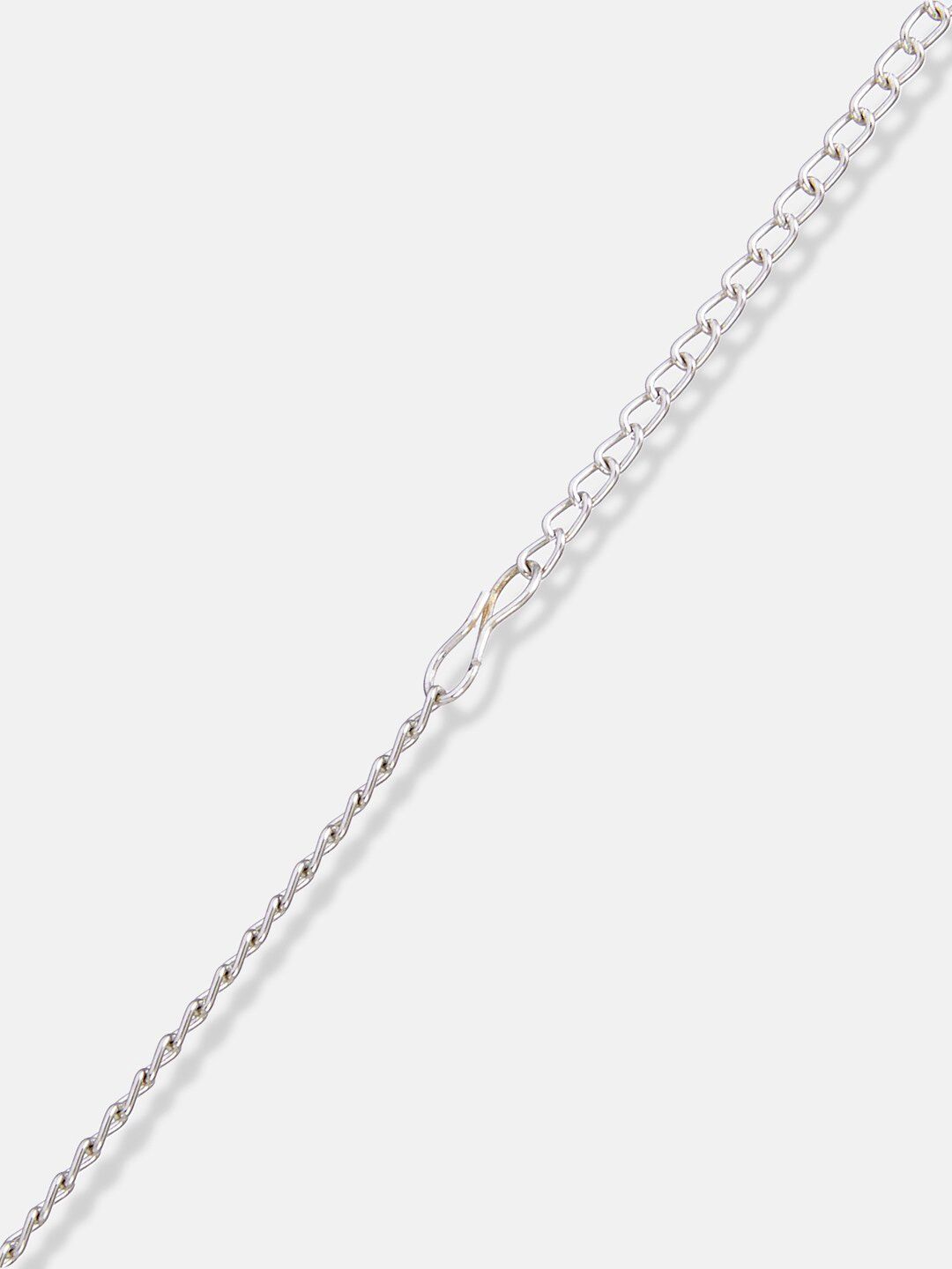 ATIBELLE Silver-Plated Beaded German Silver Layered Necklace