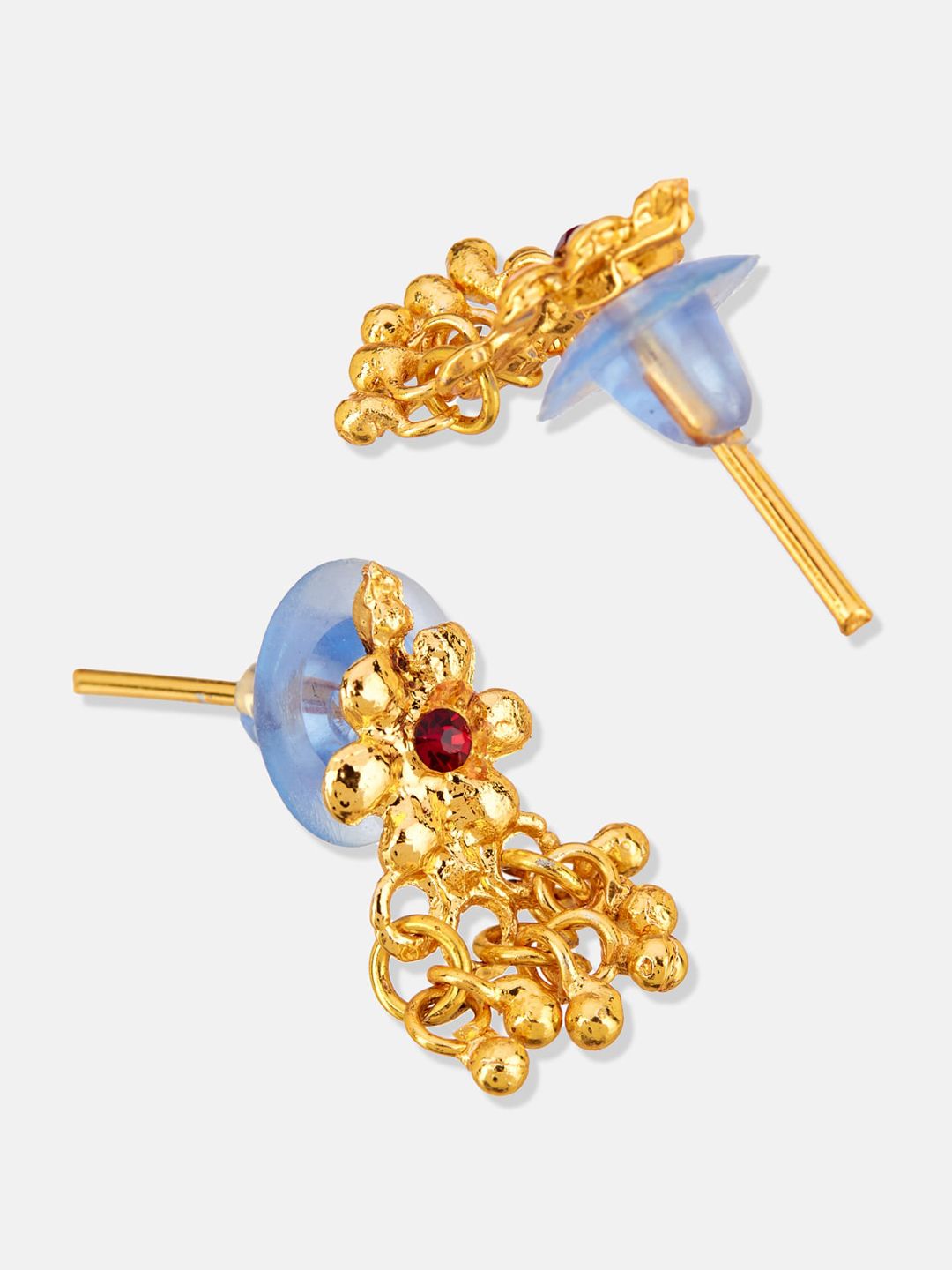 ATIBELLE Gold-Plated Stone-Studded Jewellery Set