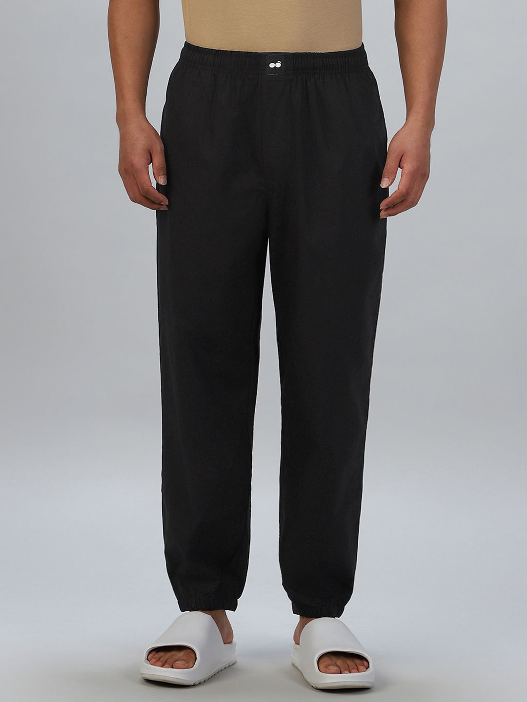 Bewakoof Men Lightweight & Silicon Wash Pure Cotton Lounge Pant-picture-15