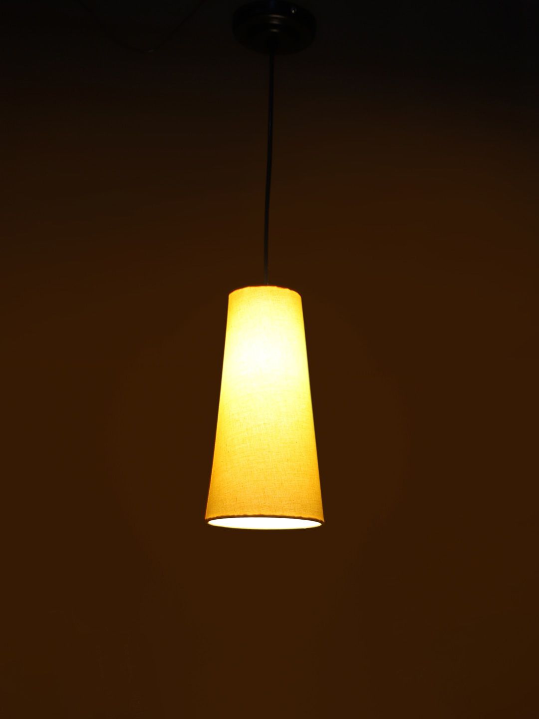Devansh Yellow Solid Ceiling Lamp-image-34