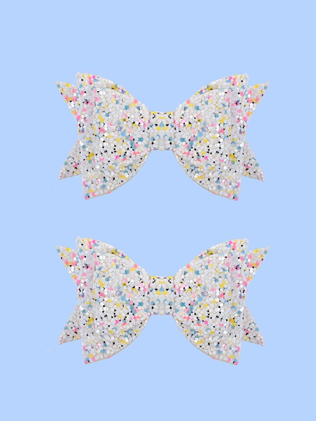 Aye Candy Girls Triple Bow Alligator Hair Clip-picture-35