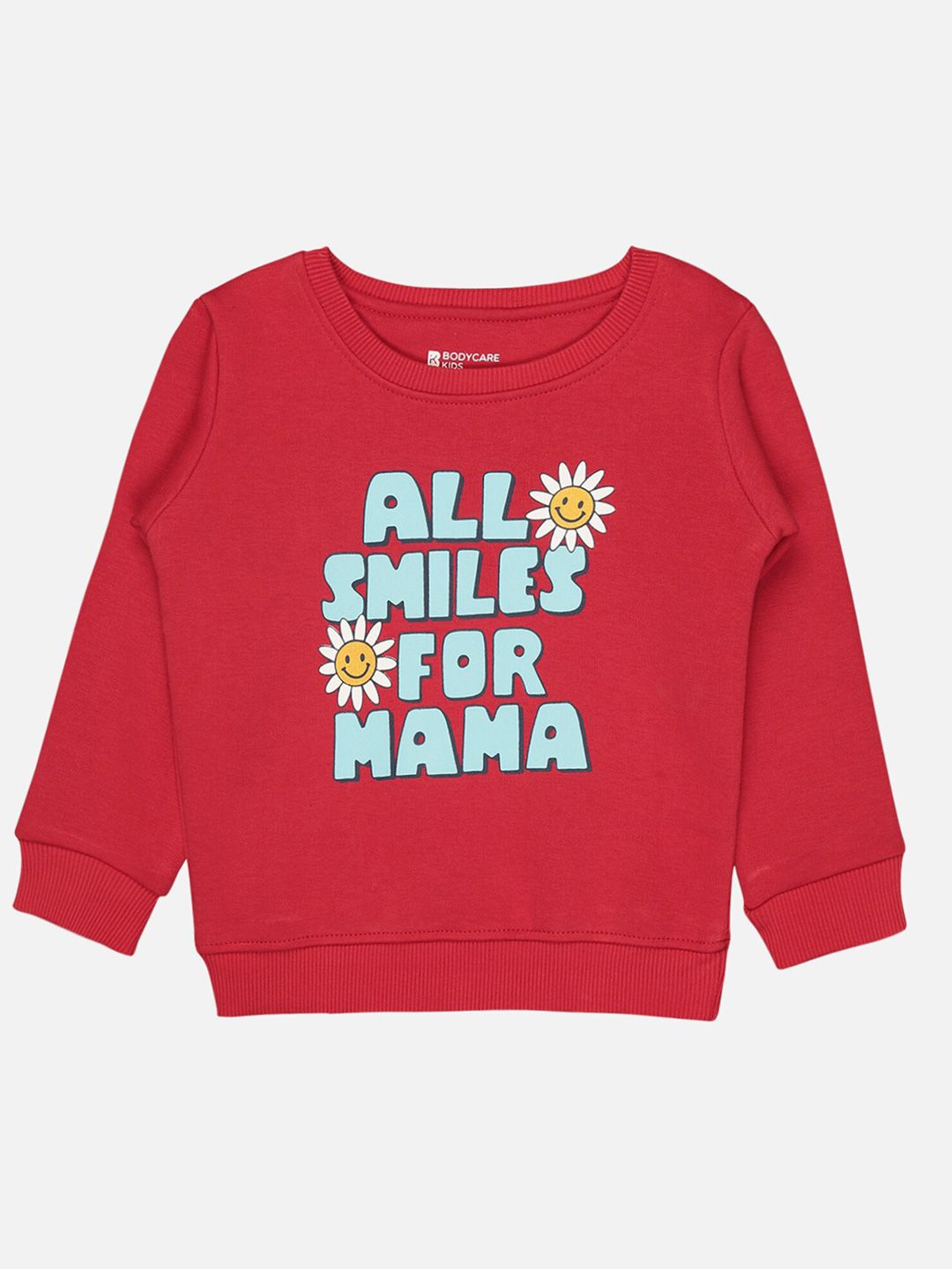Bodycare Kids Girls Typography Printed Sweatshirt-picture-21