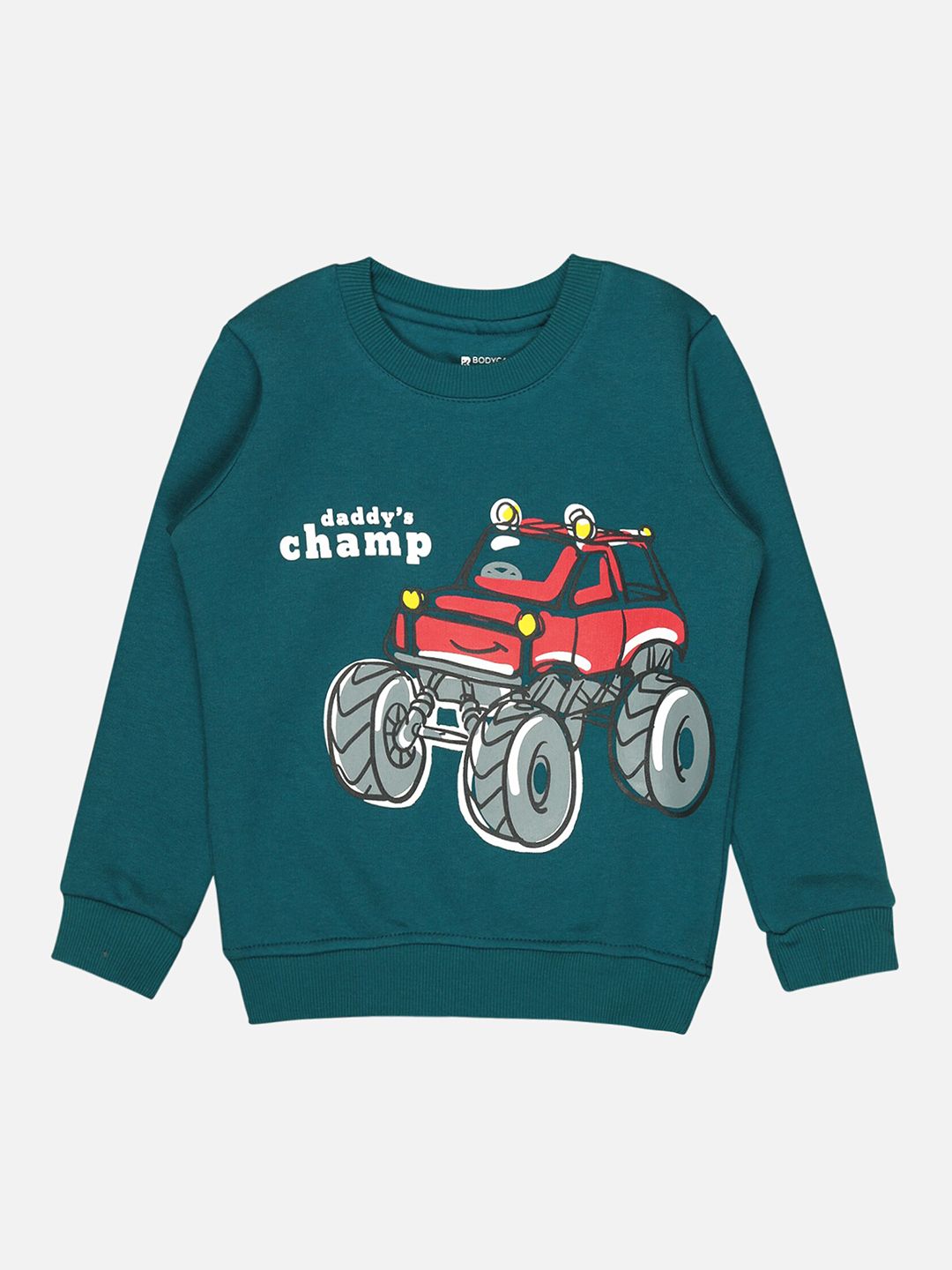 Bodycare Kids Boys Graphic Printed Fleece Pullover Sweatshirt-picture-47