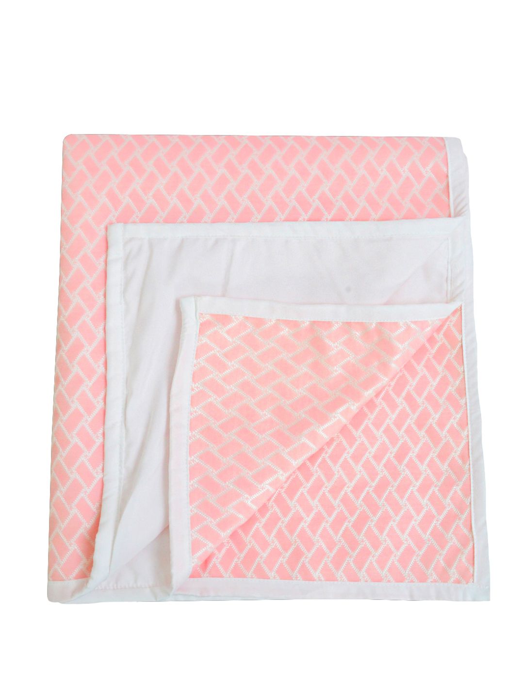 Adbeni Pink & White Printed 210 GSM Waterproof Cotton Kids Mattress Protector-picture-35