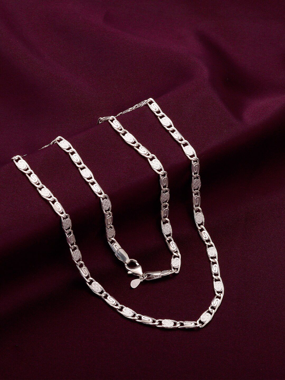 GIVA Men Sterling Silver Rhodium-Plated Chain-picture-25
