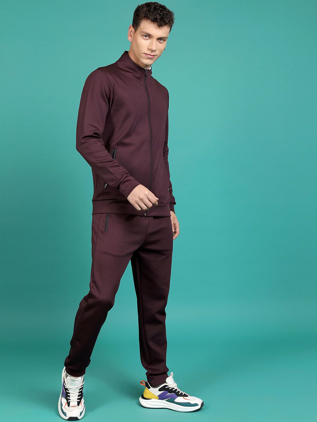 HIGHLANDER Raglan Neck Sweatshirt With Jogger Co-Ords-picture-27