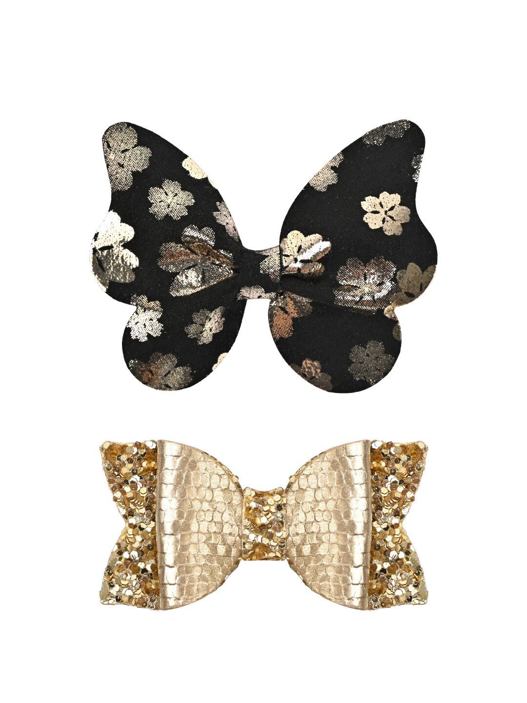 Aye Candy Girls Set Of 2 Bow Butterfly Alligator Hair Clip-picture-34