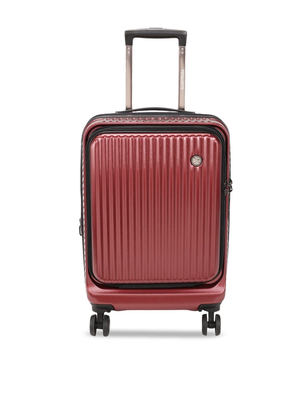 Perquisite Y2K Luxe Range Wine Red Hard 20 Cabin Luggage