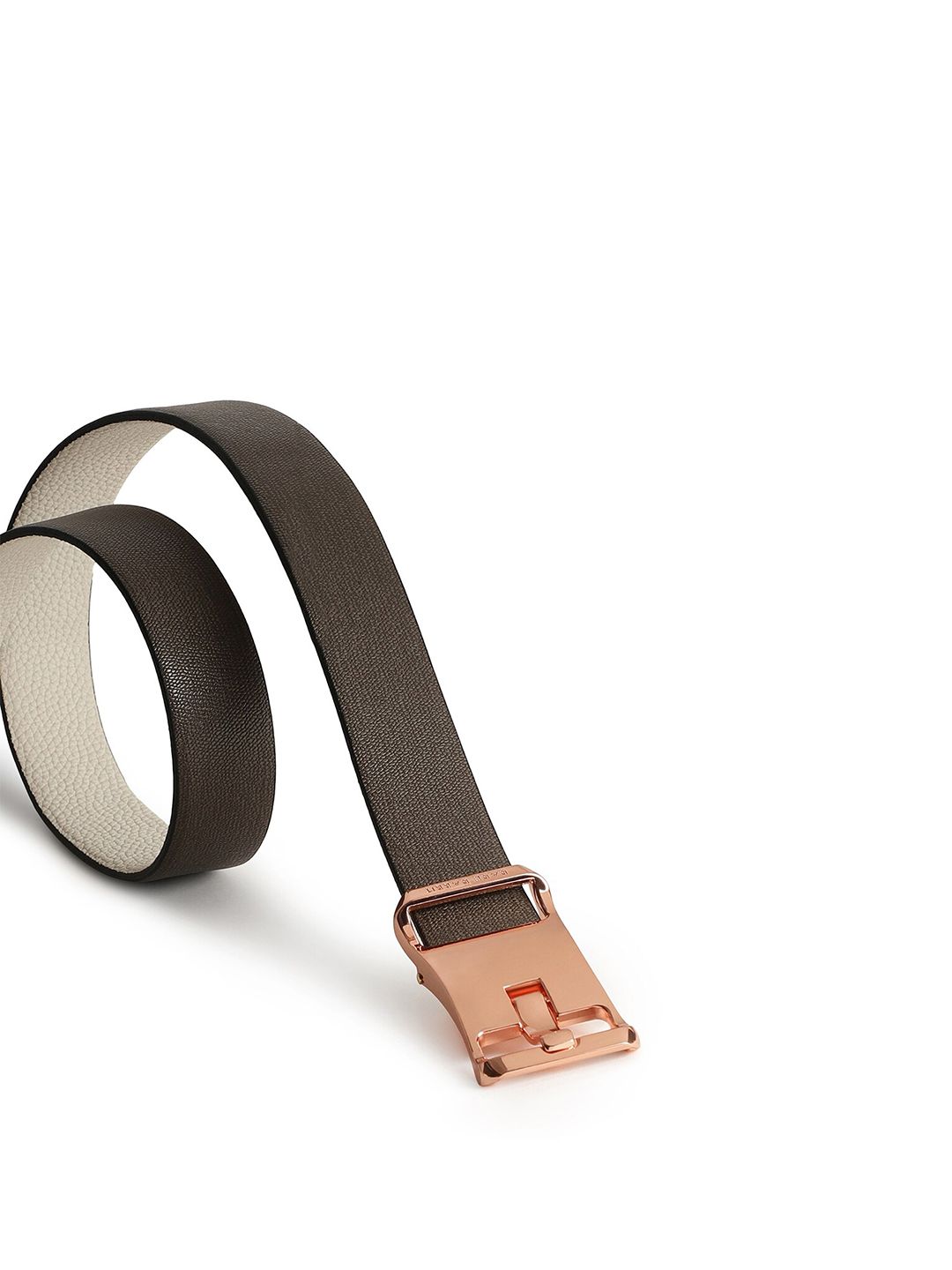 RARE RABBIT Men Textured Leather Reversible Formal Belt-image-16