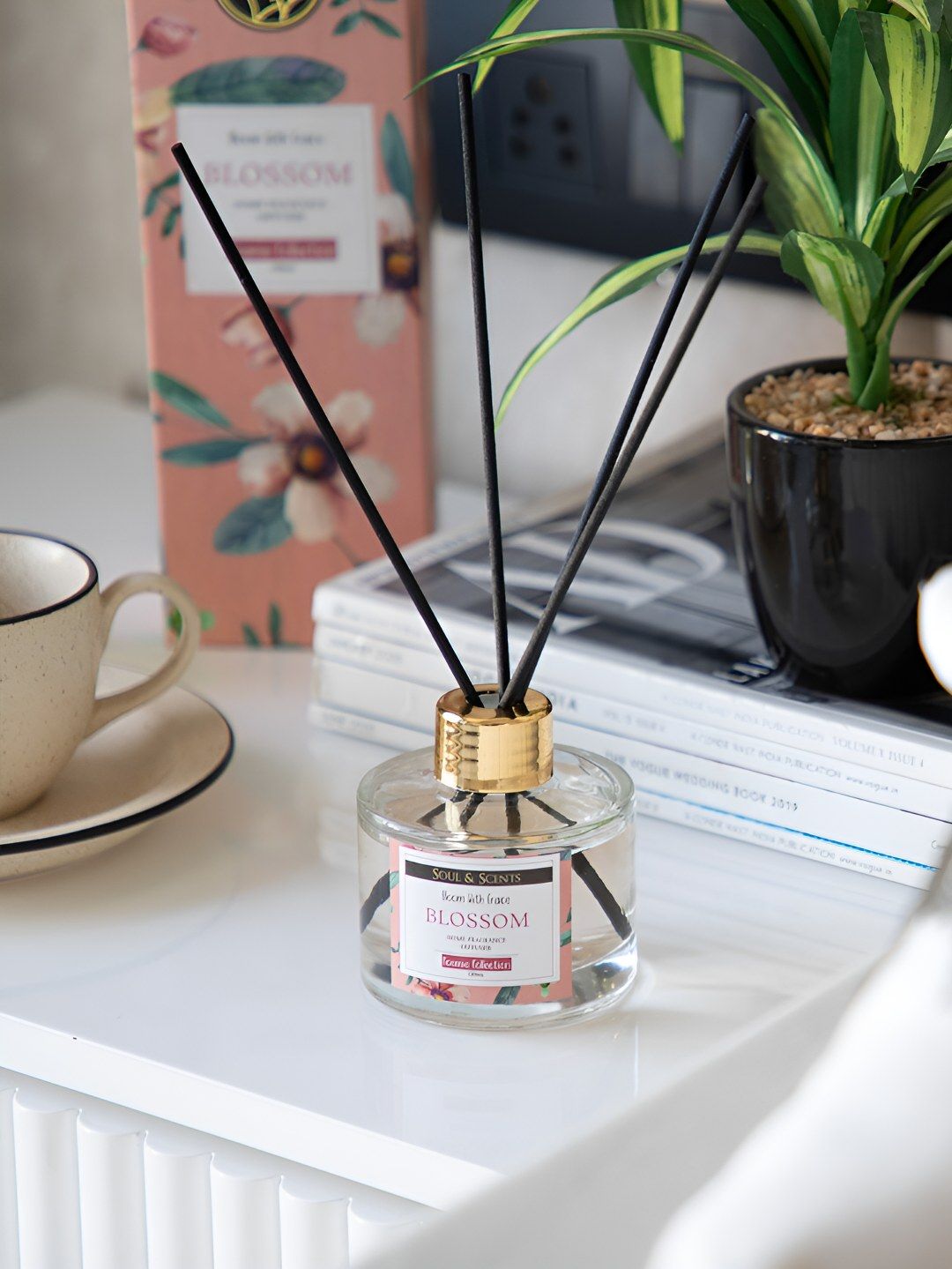 SOUL & SCENTS Transparent Blossom Reed Fruity Aroma Oil Diffuser 120 ml-image-25