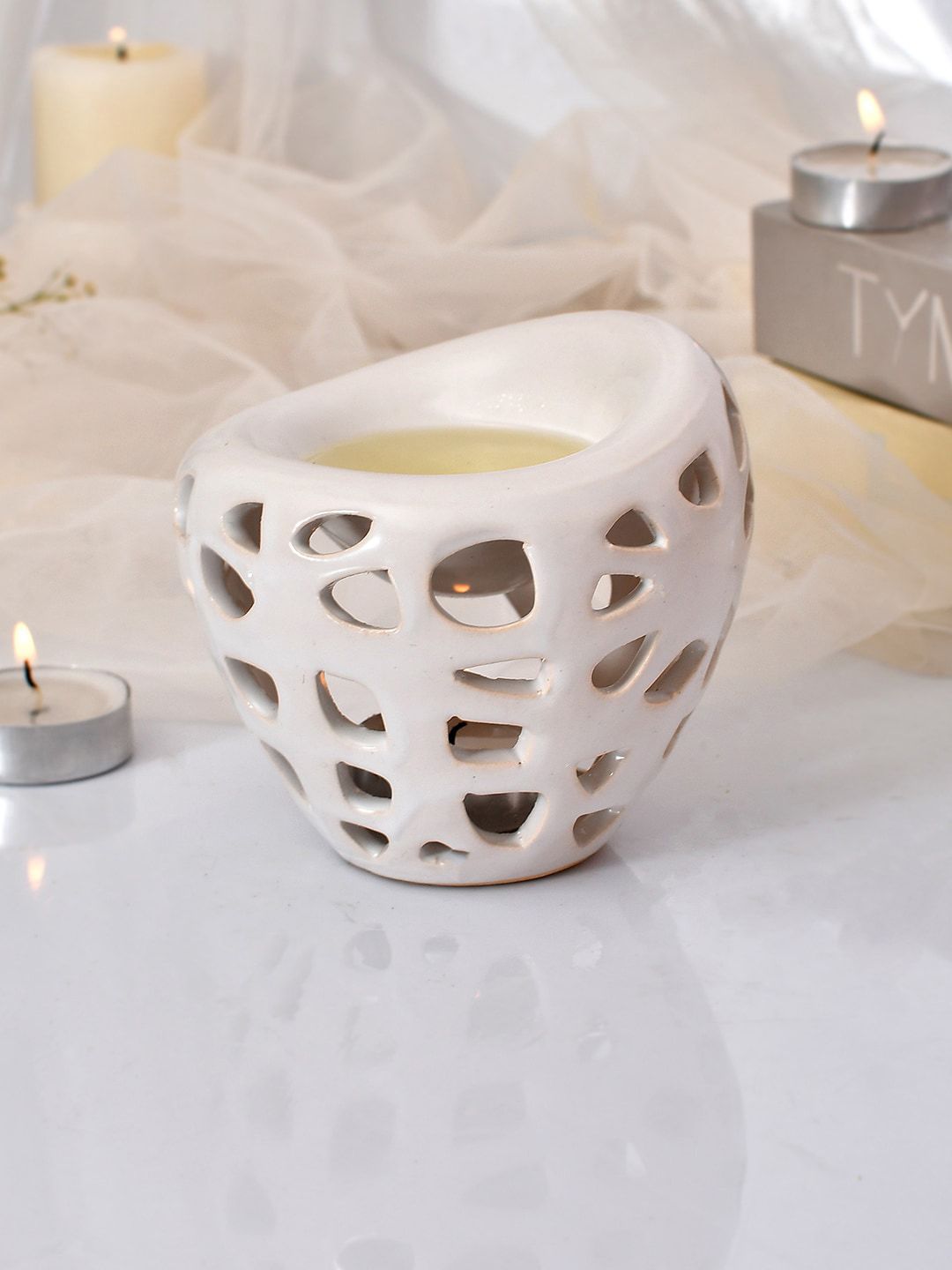 TAYHAA White Ceramic Oil Diffusers-picture-23