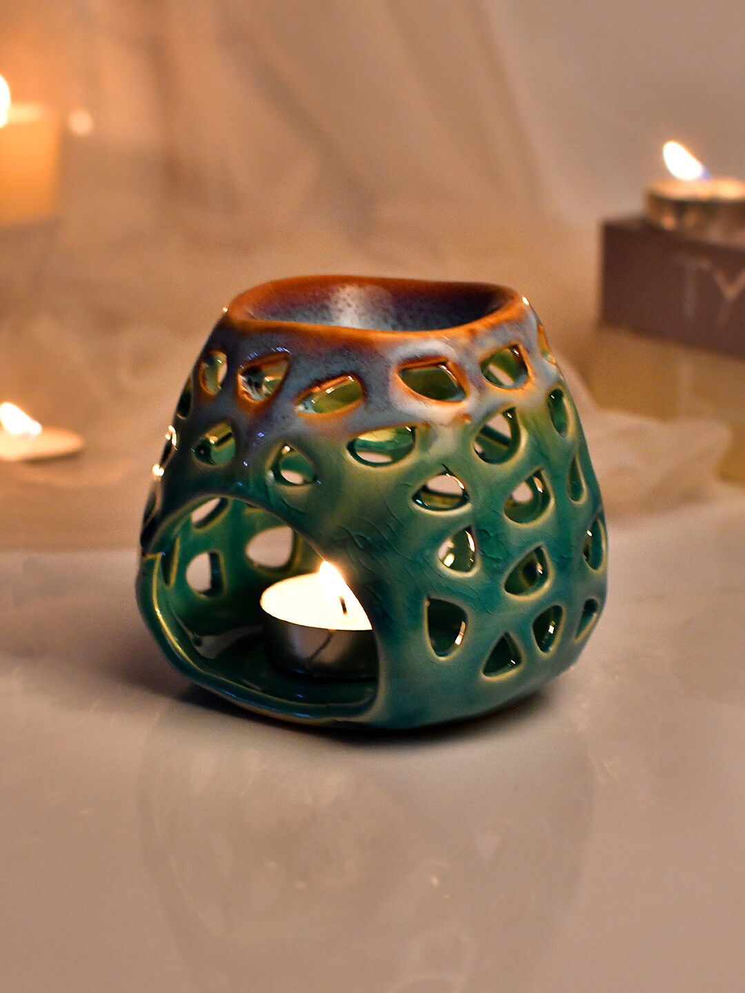 TAYHAA Mist Blue Ceramic Aroma Oil Diffuser-picture-10