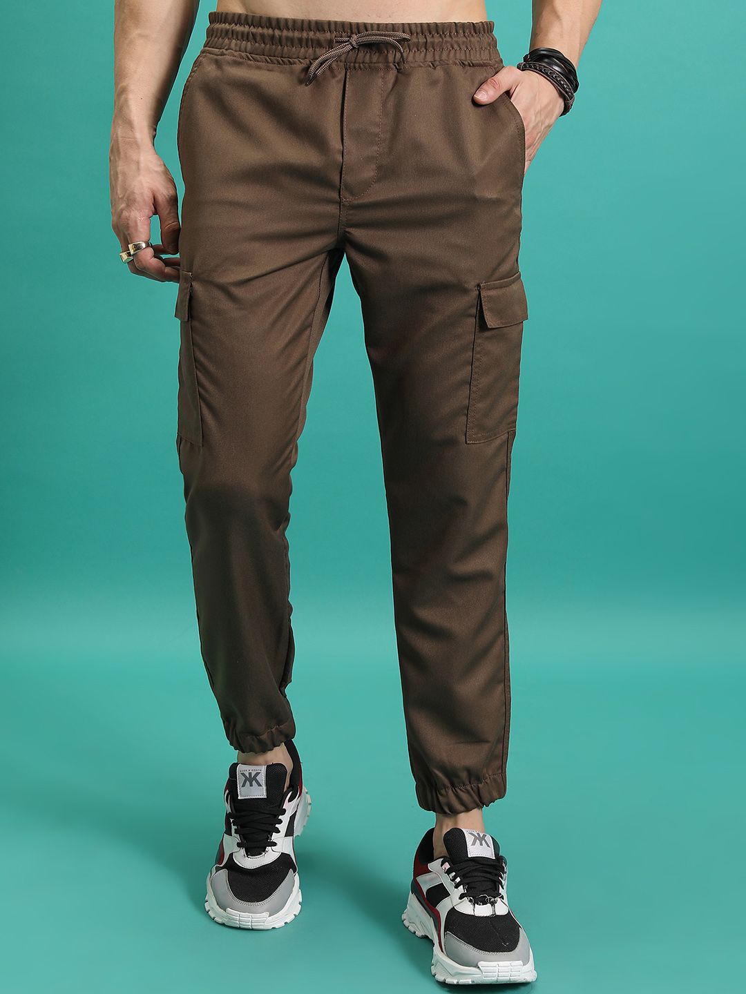 HIGHLANDER Men Cargo Jogger Trousers-picture-20