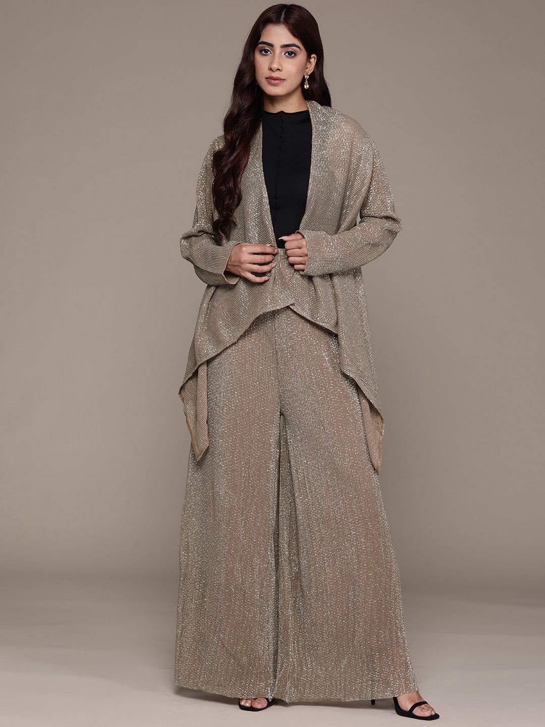 Ritu Kumar Women Shrug with Trousers-picture-18