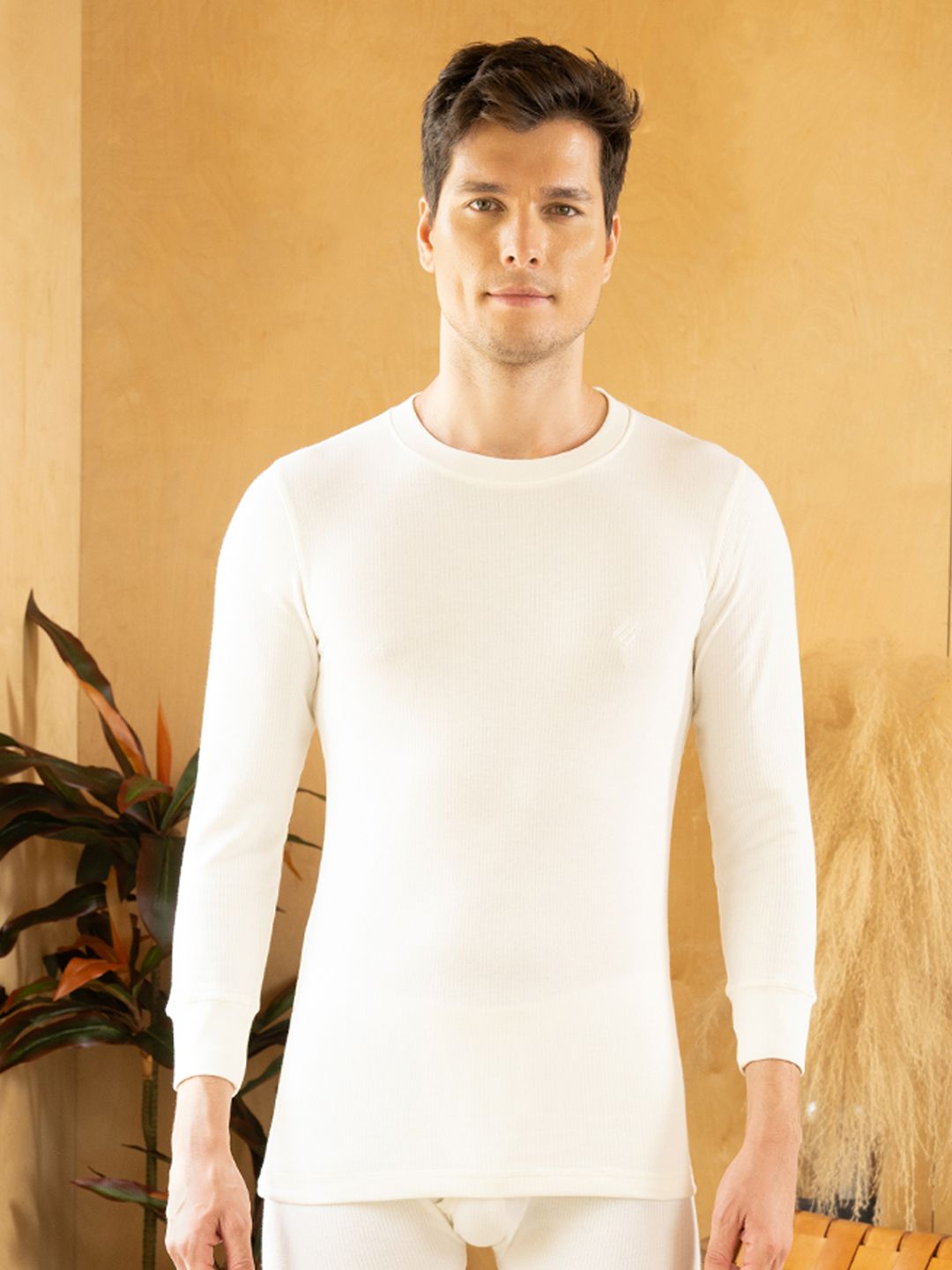 ONN Round Neck Cotton Thermal Top-image-6