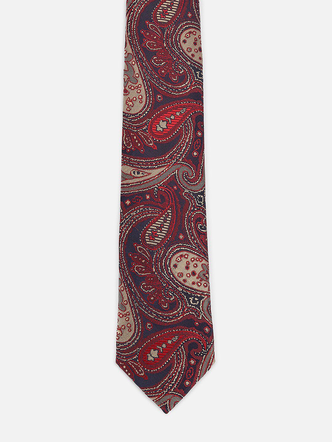 Allen Solly Men Woven Design Casual Skinny Tie-picture-16