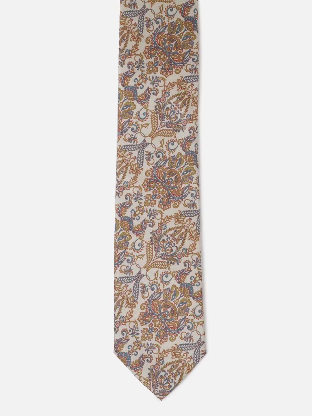 Peter England Ethnic Motif Embroidered Casual Broad Tie-picture-22
