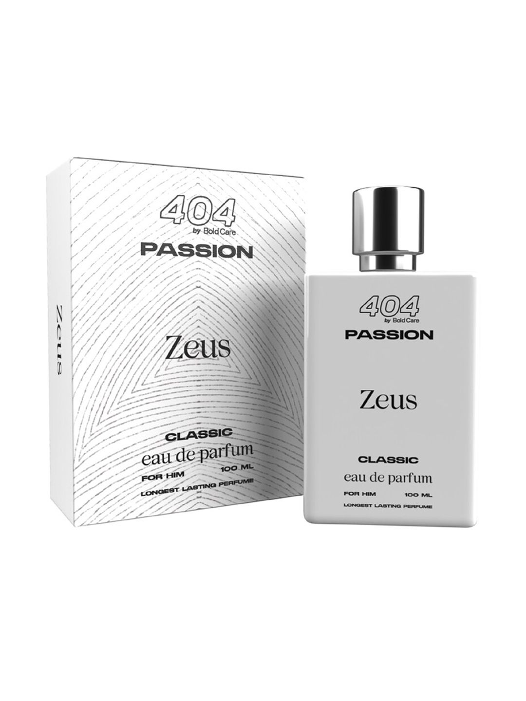 Bold Care Men Passion Zeus Classic Long Lasting Eau De Parfum -100ml