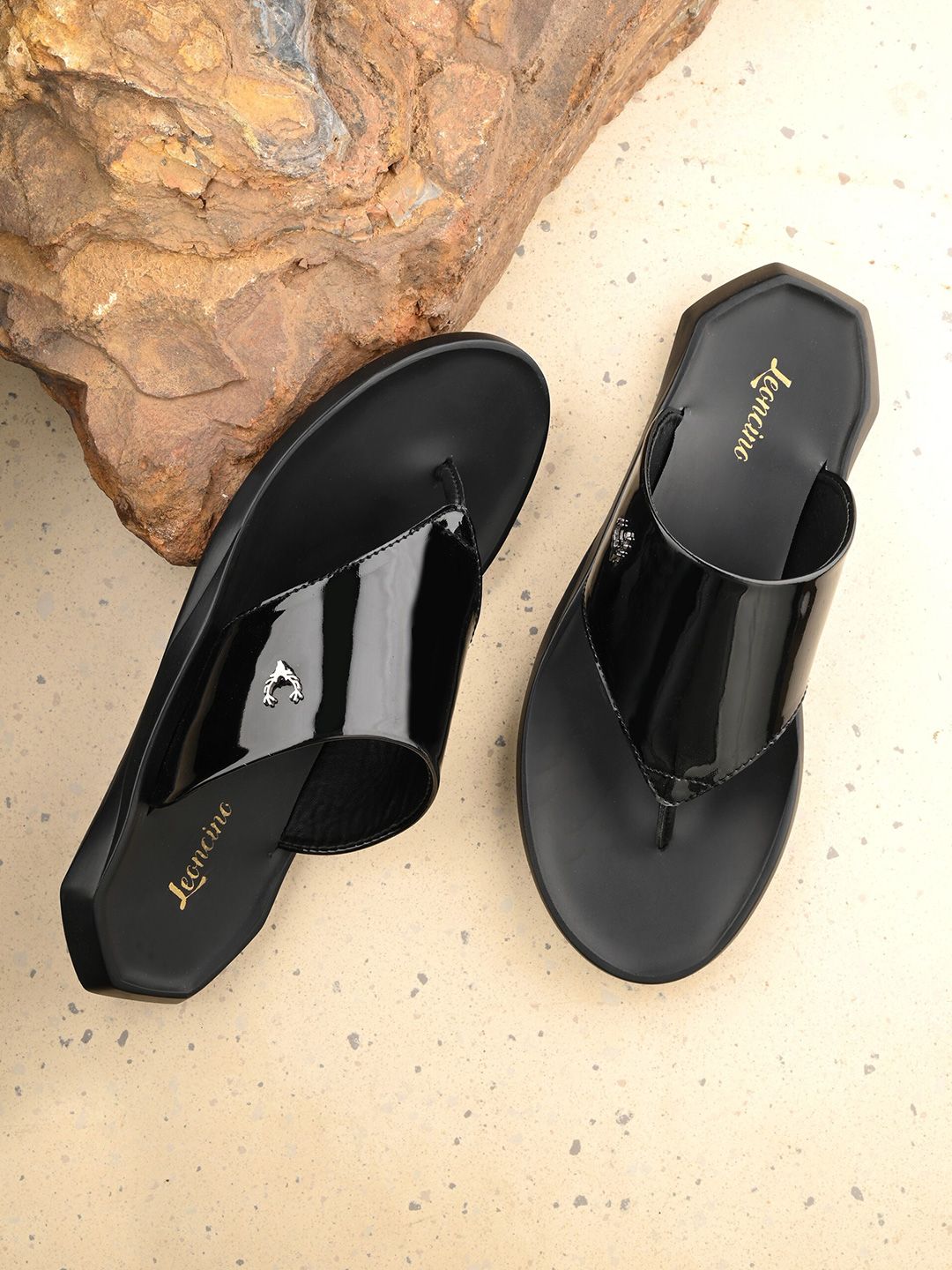LEONCINO Men Durable Slip Resistance Comfort Sandals-image-48