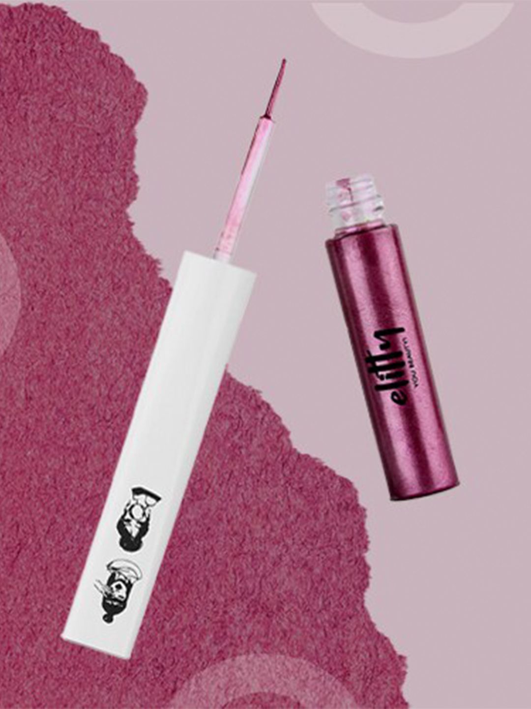 Elitty Long Lasting Smudge Proof Metallic Liquid Pop Eyeliner 4ml - Lunar Magic-picture-25