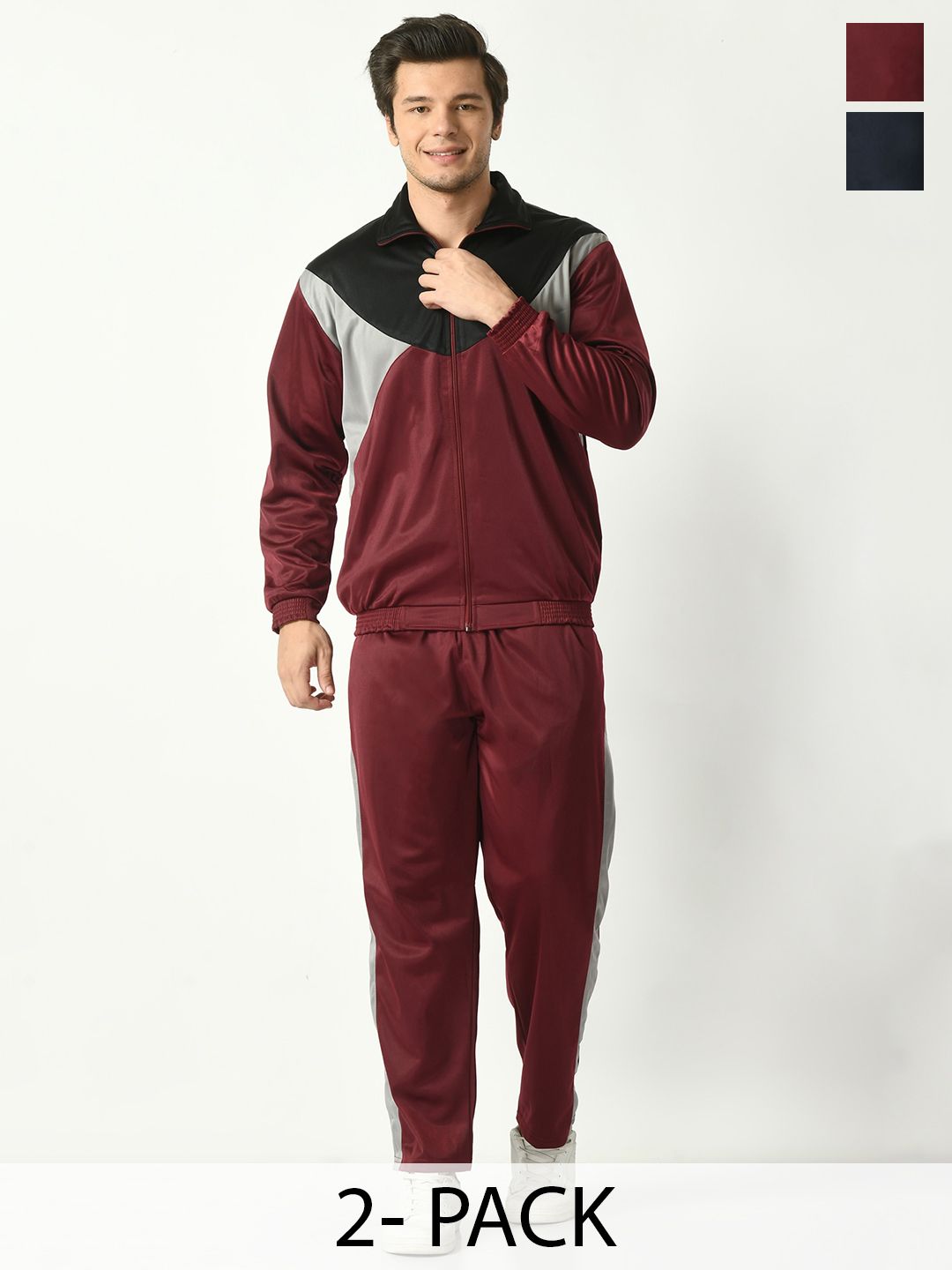 BAESD Pack Of 3 Colourblocked Tracksuits-picture-29