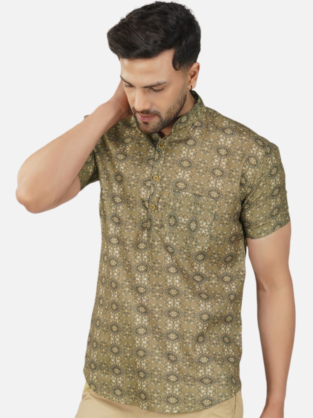 BASE 41 Floral Printed Straight Kurta-picture-45