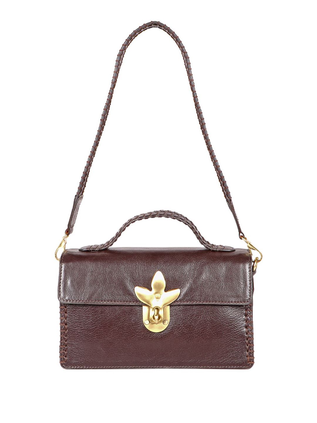Hidesign Leather Structured Handheld Bag-picture-58