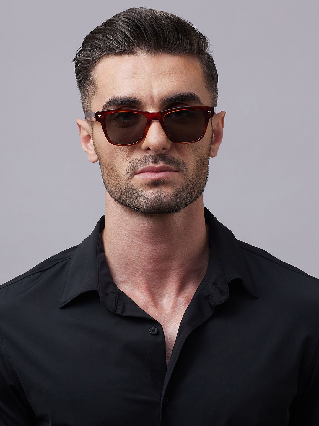 Shisen Fox SHINZO HAVANA Unisex Sunglass 52-picture-42
