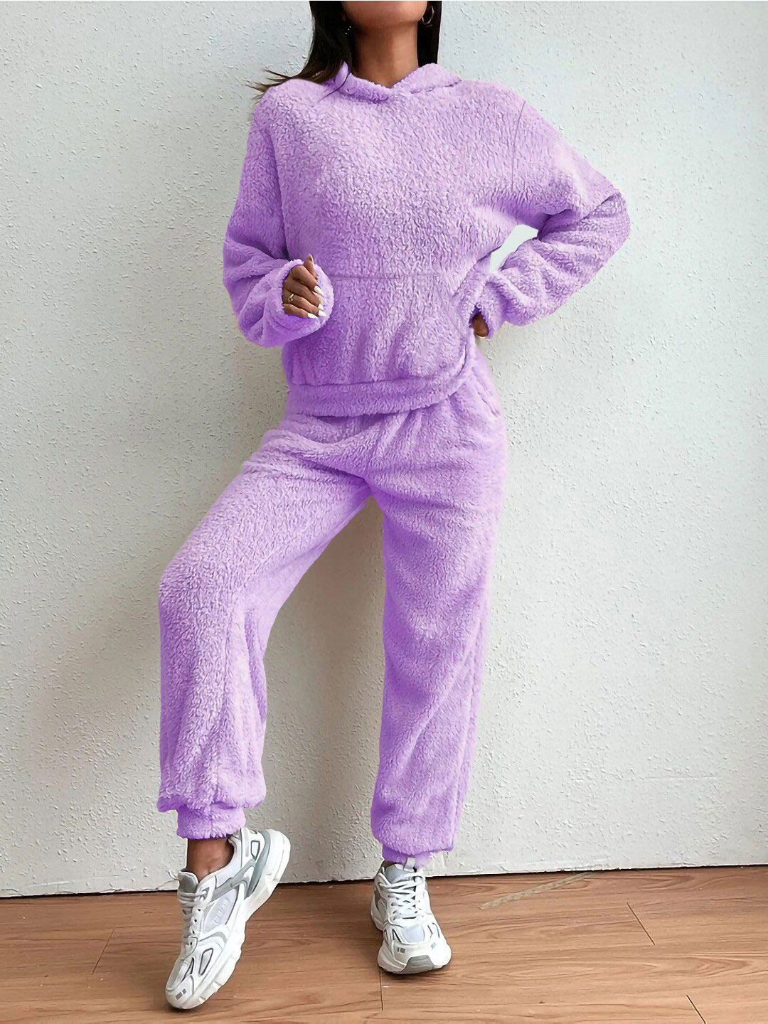 The Dry State Lavender Hooded Pullover Sweatshirt-picture-26