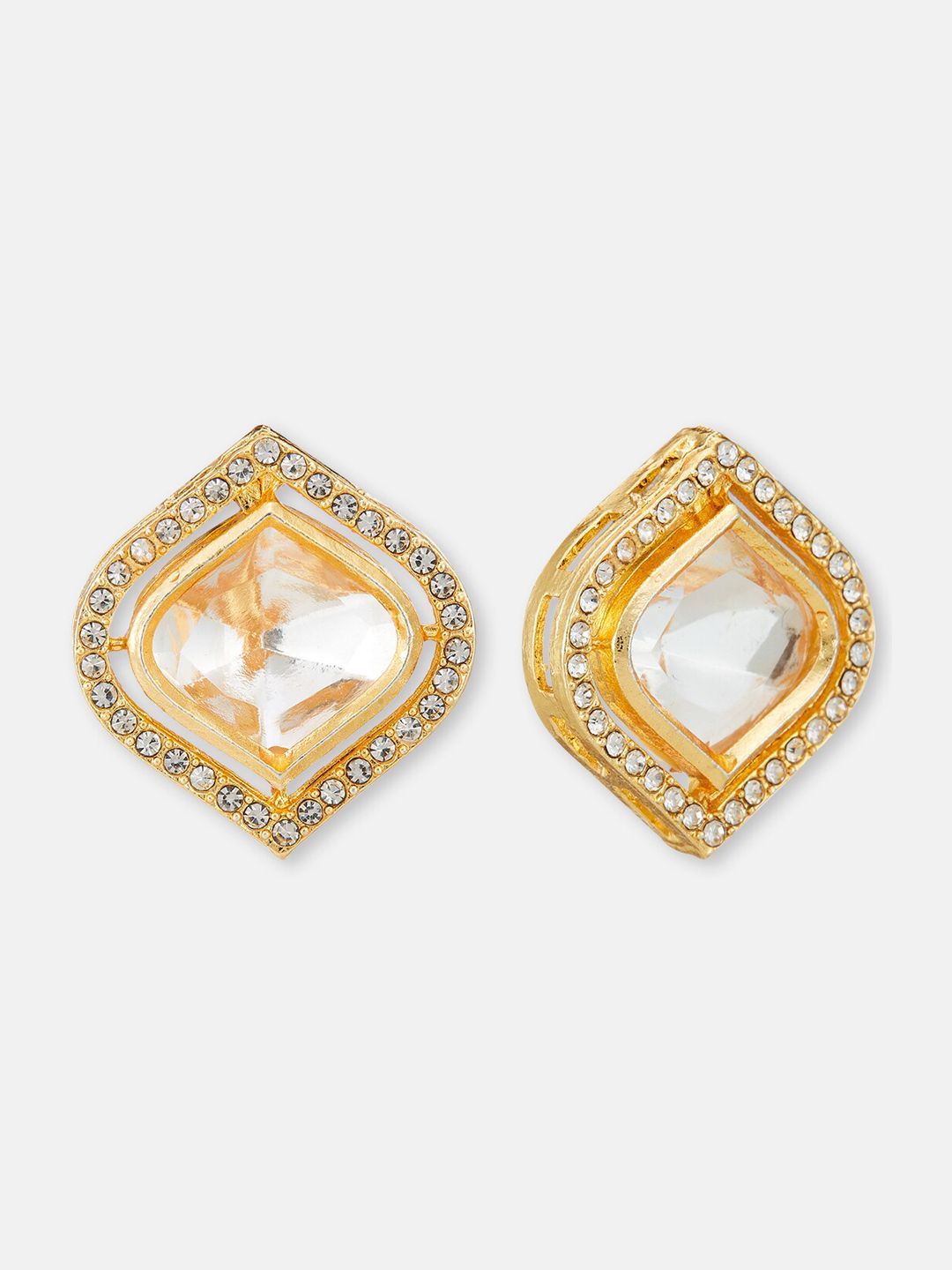 ATIBELLE Gold-Plated Studs Earrings