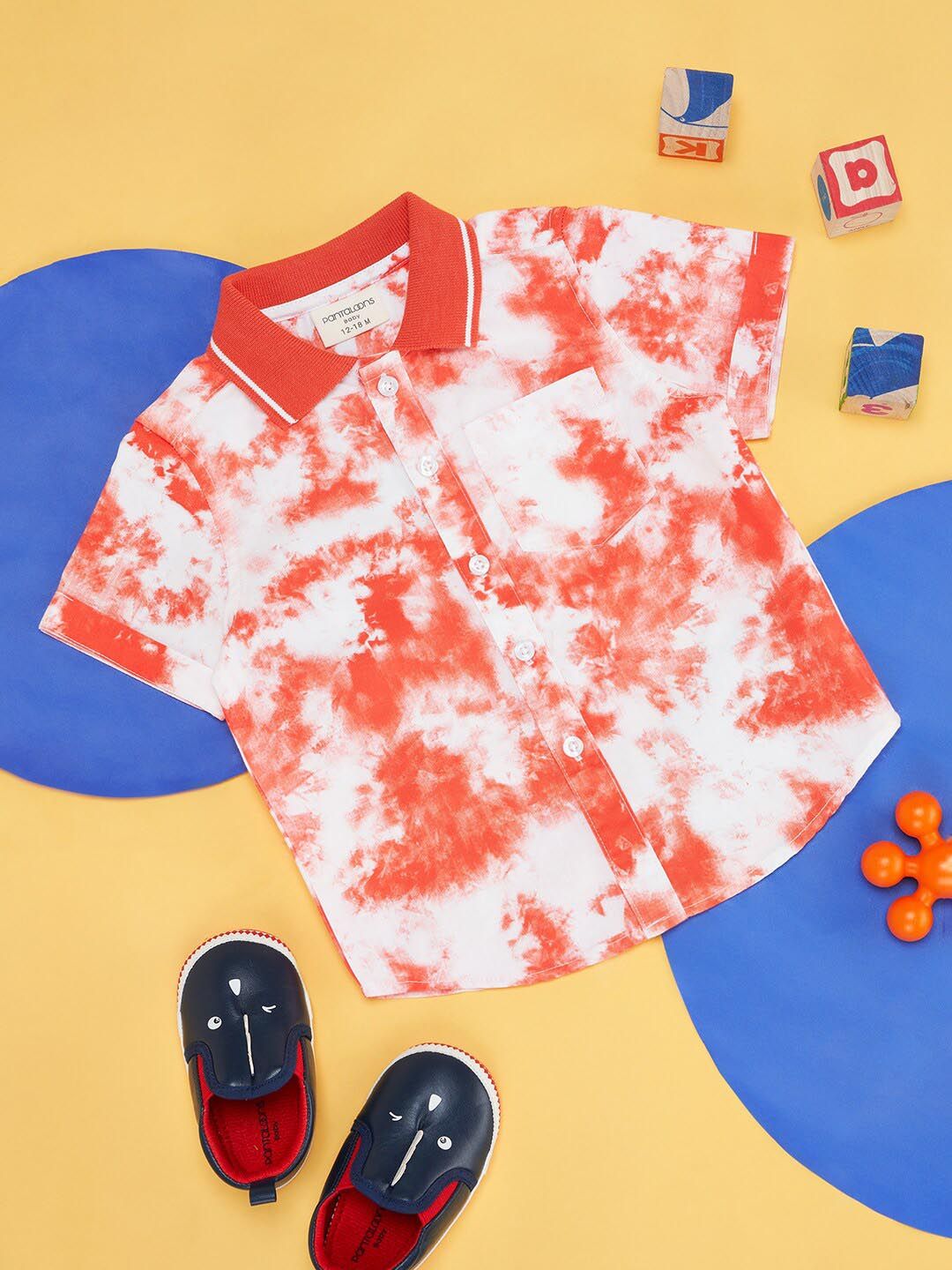 Pantaloons Baby Boys Abstract Printed Casual Shirt-picture-13