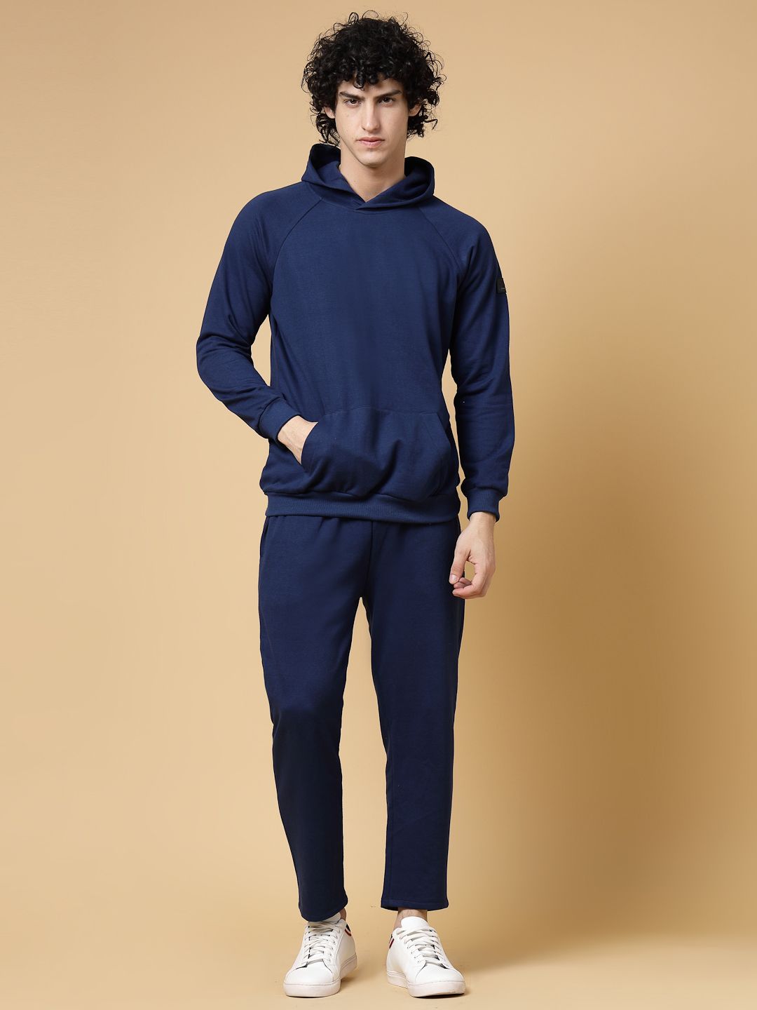 Rigo Cotton Fleece Mid-Rise Oversized-Fit Tracksuit-image-33