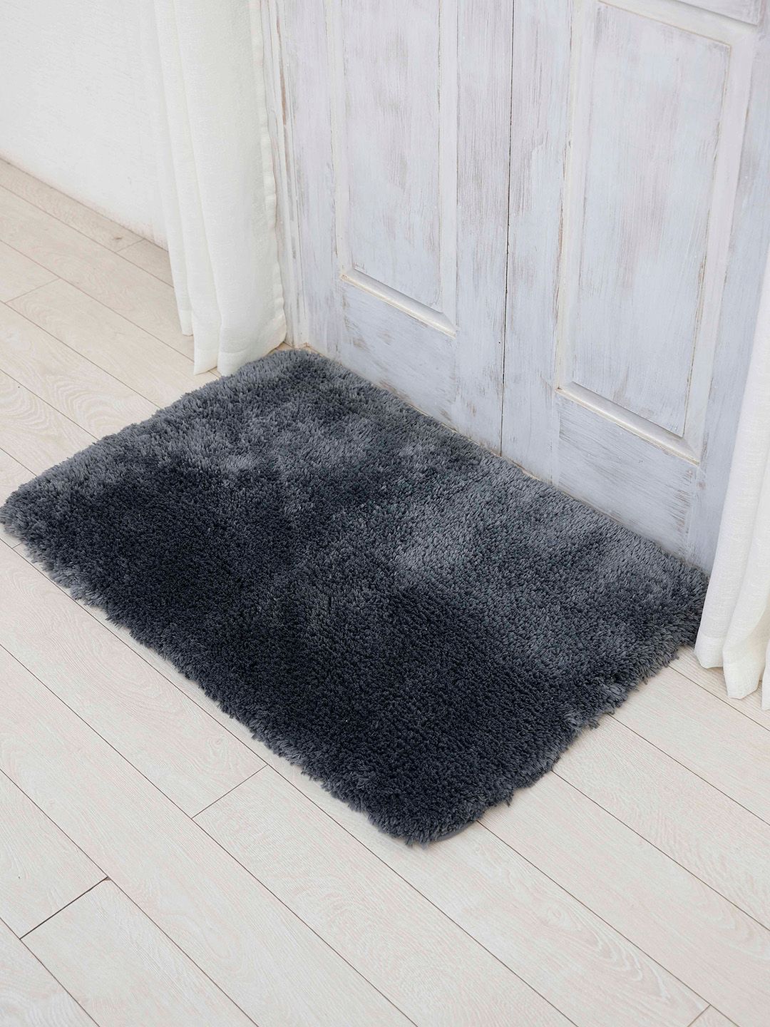 Ariana Grey Anti Skid 2800 GSM Microfibre Bath Rug-image-17
