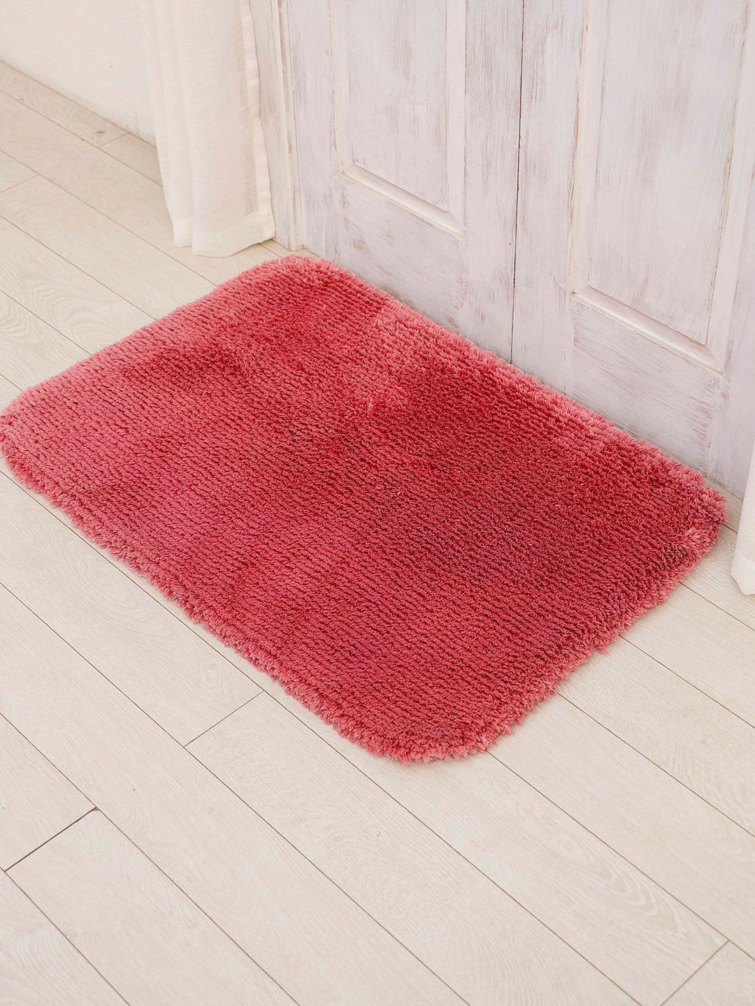 Ariana Red Anti Skid 2800 GSM Microfibre Bath Rug-image-5