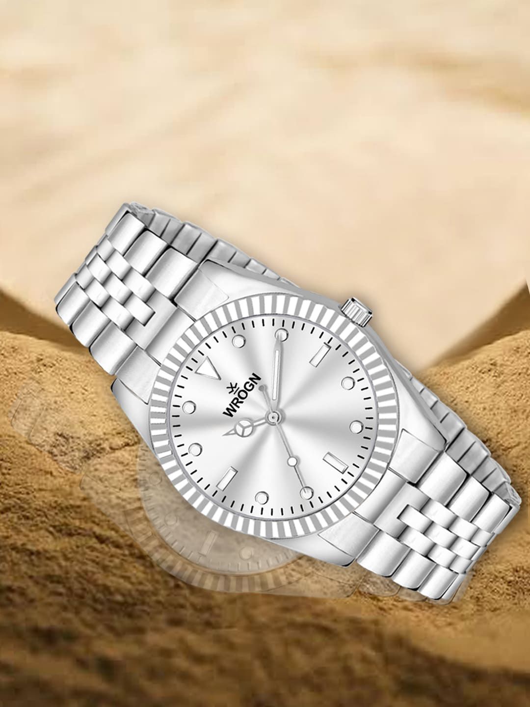 WROGN Men Stainless Steel Straps Analogue Watch HOBWRG0447-image-26