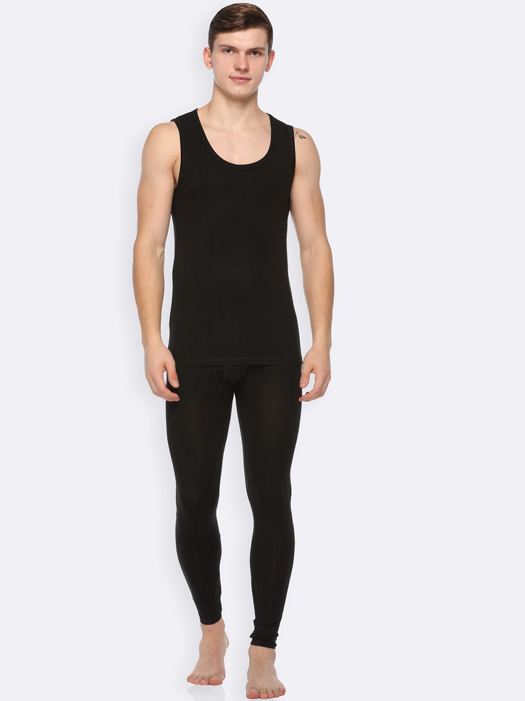 Kanvin Men Round Neck Top With Mid-Rise Bottom-picture-18