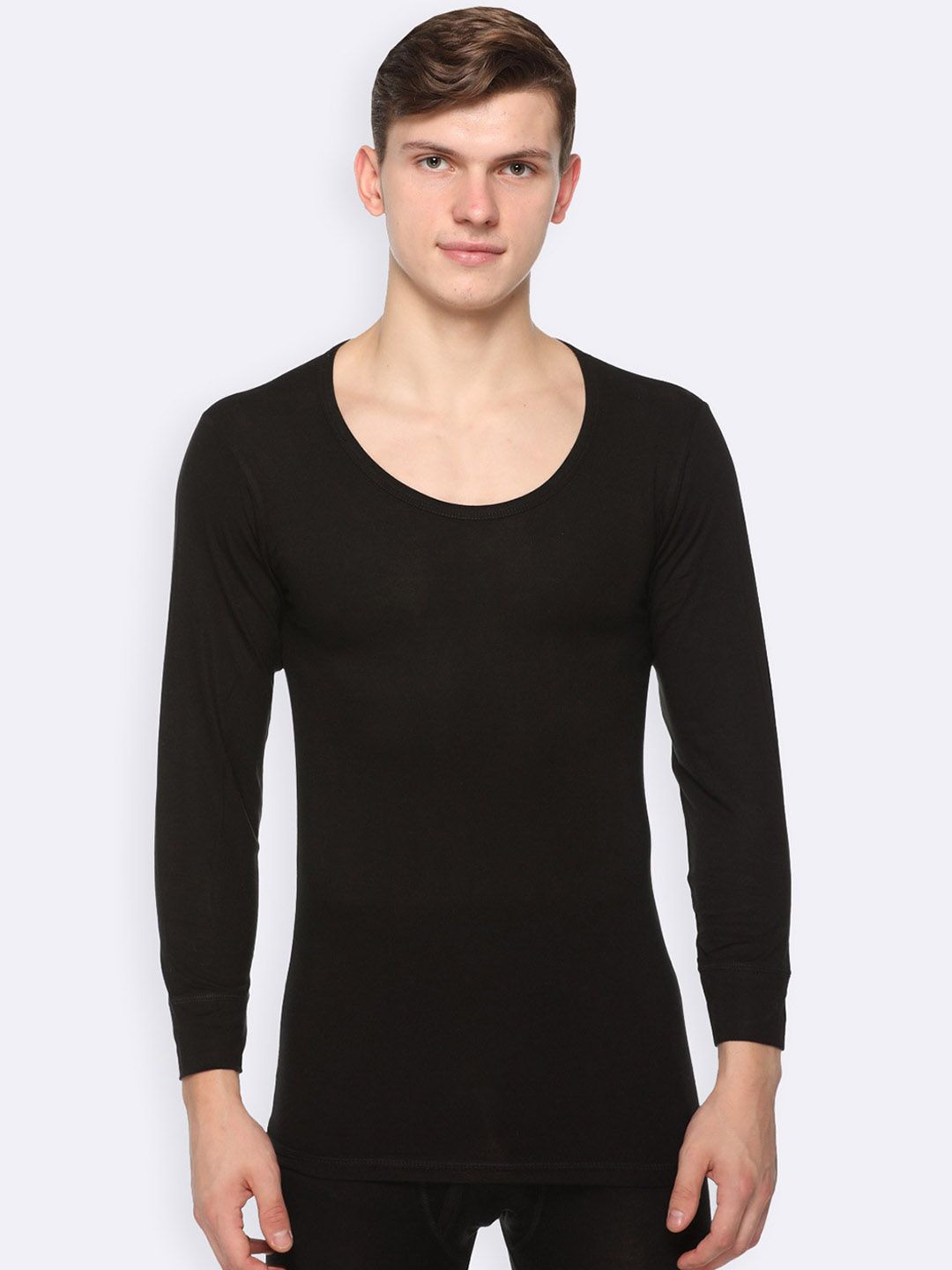 Kanvin Men Round Neck Thermal Tops-picture-13