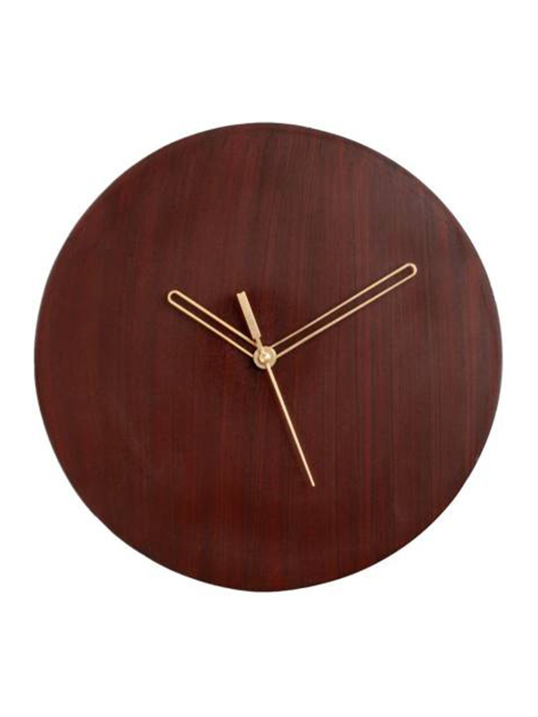 Crimson Knot Brown Traditional Handcrafted Round Wall Clock-image-38