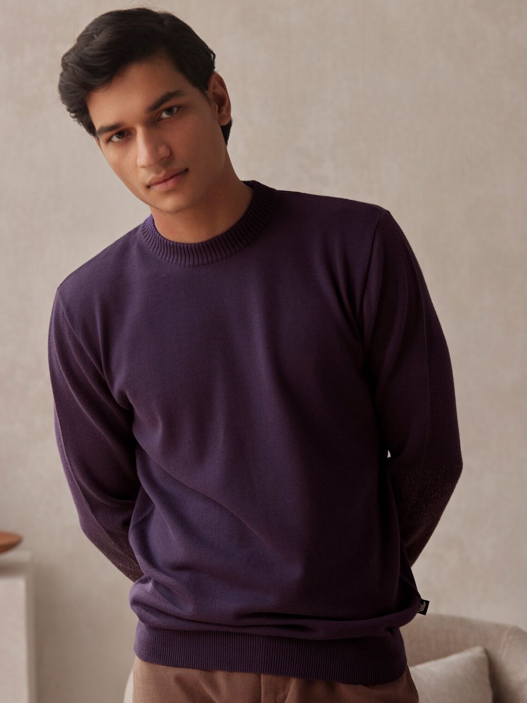 Andamen Long Sleeves Cotton Pullover-picture-58