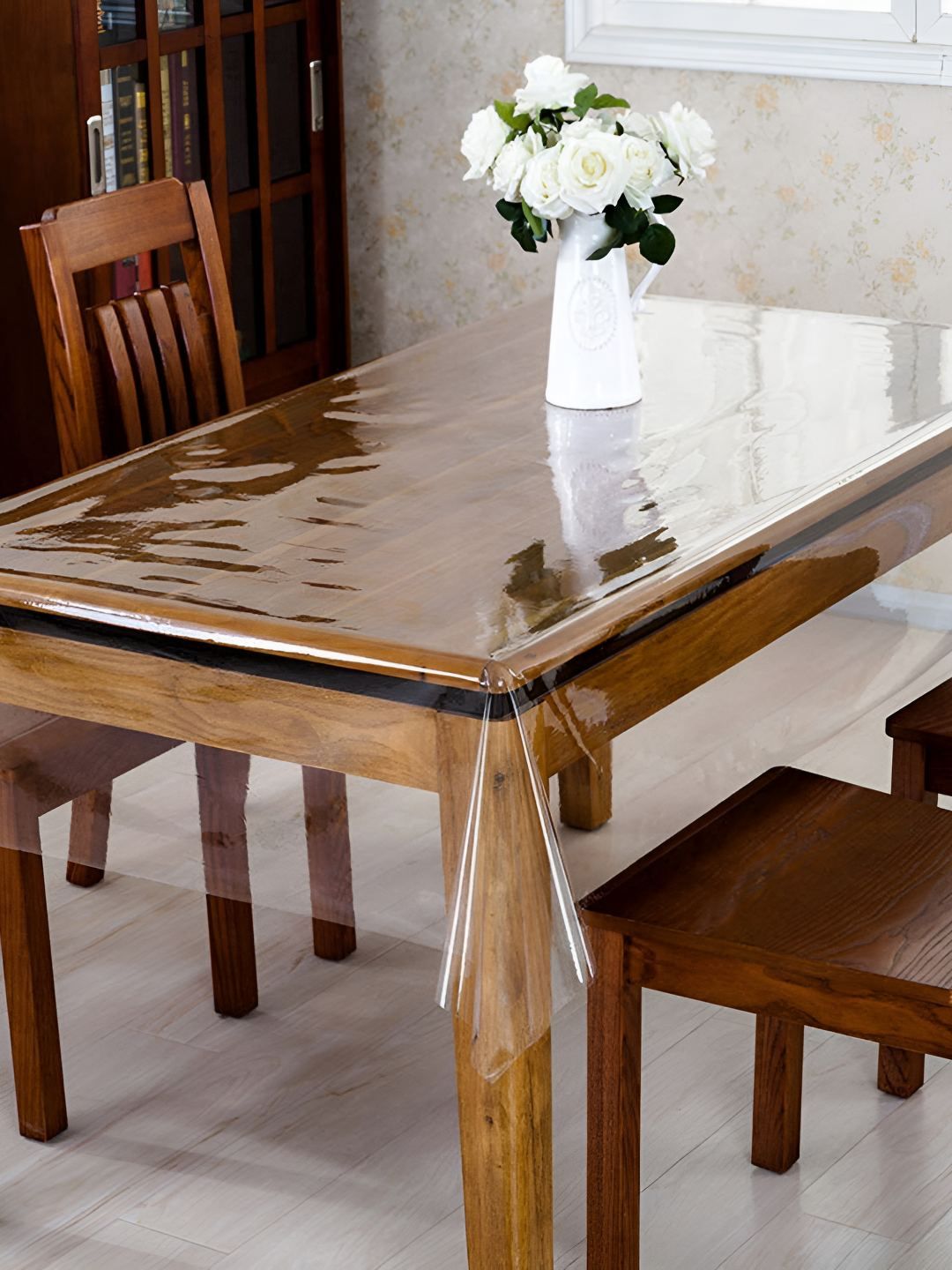 CASA-NEST Transparent 6-Seater Table Cover-picture-10