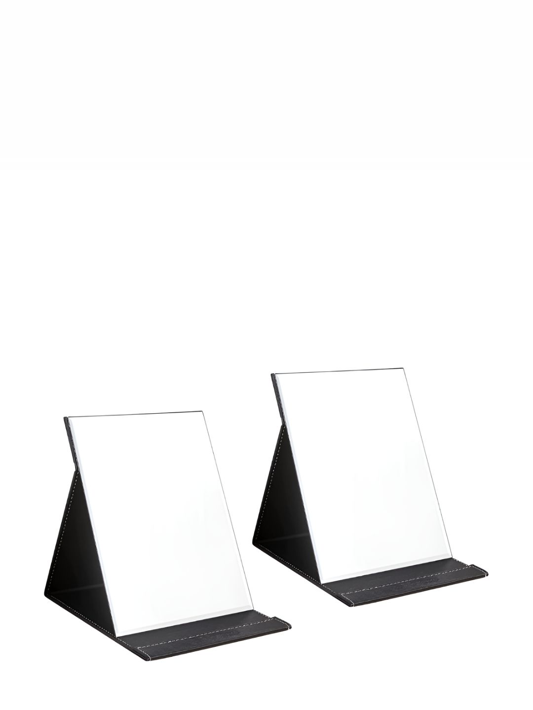 YELONA Black 2 Pieces Foldable Table Top Makeup Mirror-image-19
